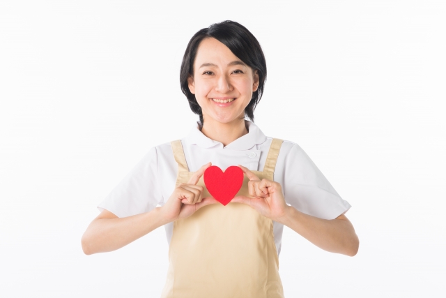 ハート女性